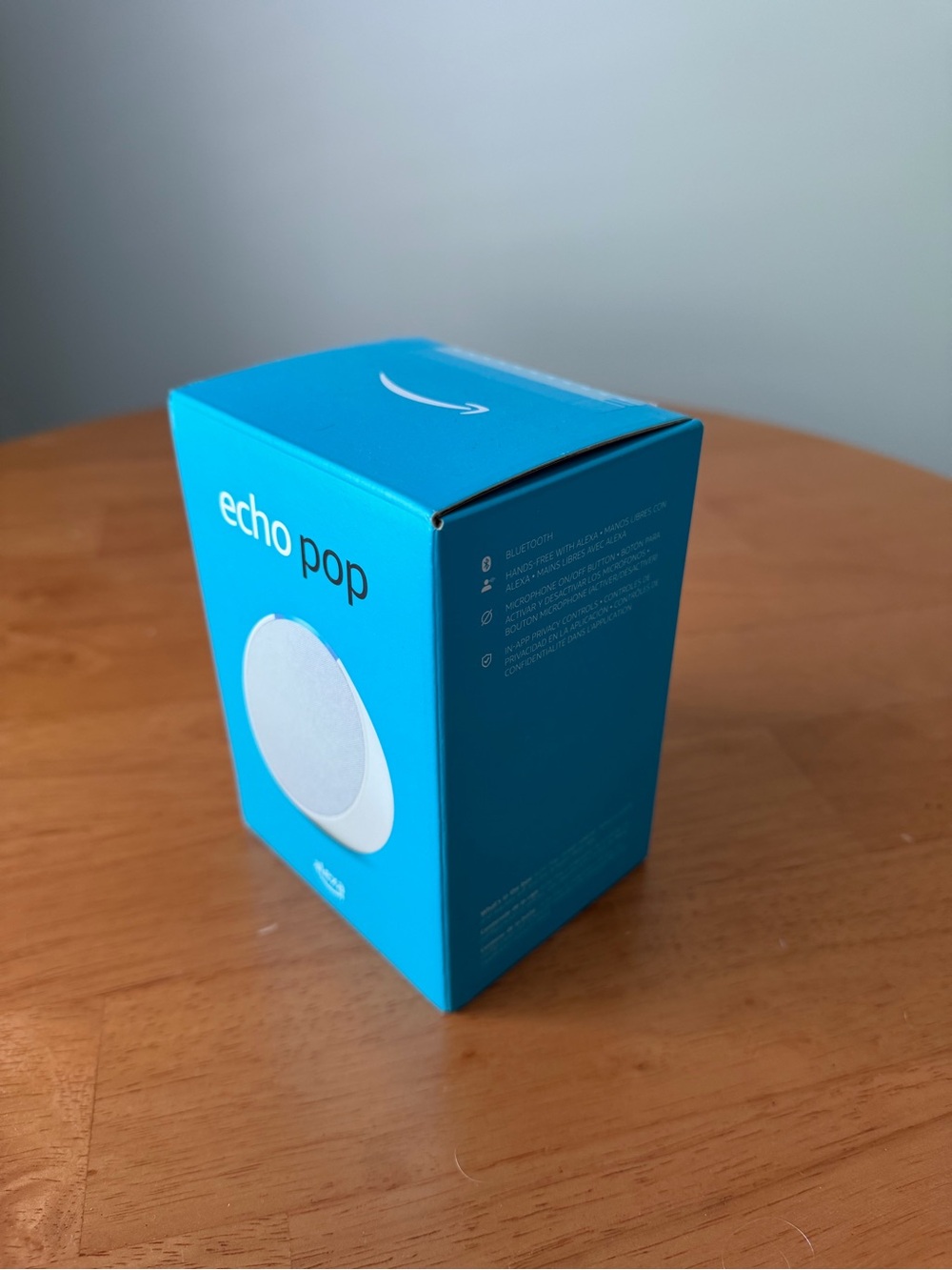 Amazon Echo Pop Smart Speaker - White - Picture 5 of 9